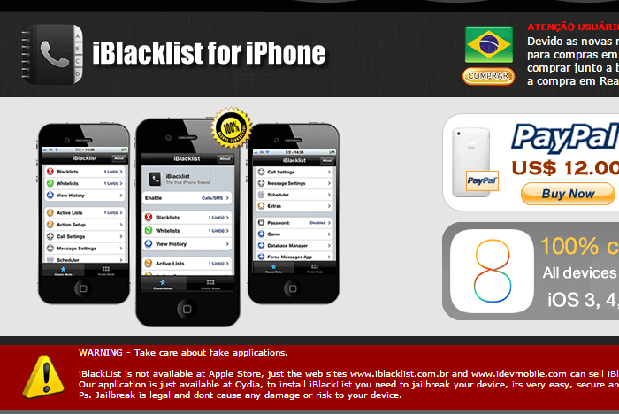iBlacklist for iPhone